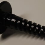 Plastic Thru-hull fitting w/ 3 Screws Through