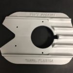 True Tracker Stabilizer Plate: Pointed rear for OMC