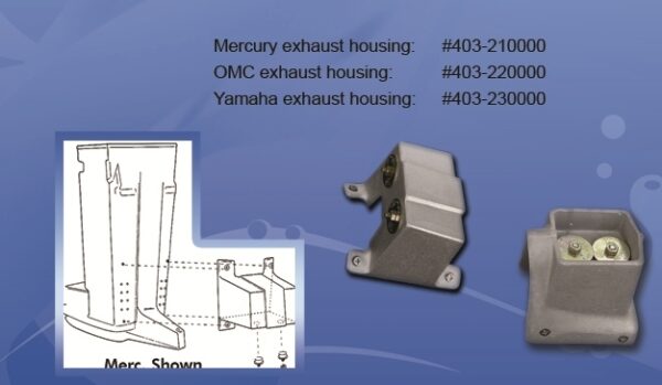 Exhaust Housing - Mercury - Image 1