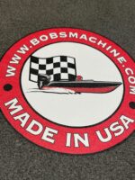 Bob's Machine 8" Round Carpet Stickers - Image 2