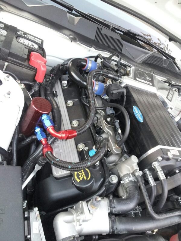 10-14 GT500 Oil Separator Drivers side - Ultimate Series - Image 3