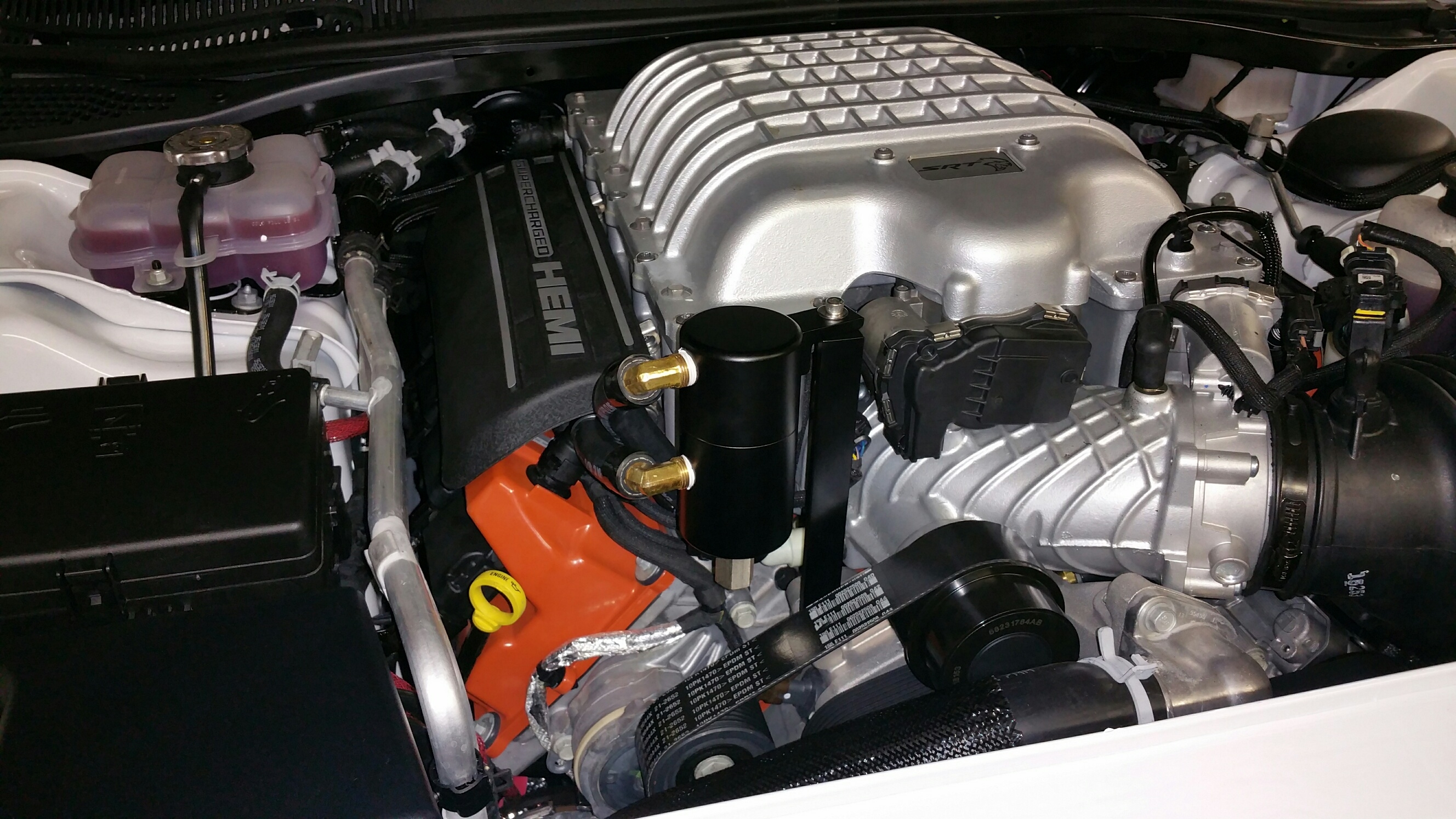 Challenger HELLCAT Oil Separator Bob's Machine