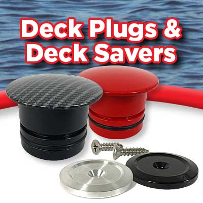 DeckPlugs & DeckSavers - CNC Machined Deck Accessories