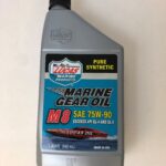 Lucas Marine Gear Oil - SAE 75W-90 M8 - quart