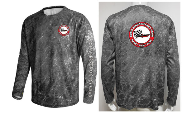 Bob's Performance Gear - Fishing Shirt - Black - Image 1